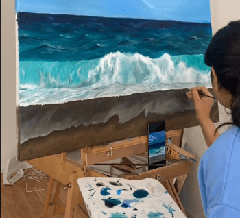 tanvi dalal art ocean